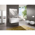 V&B Waschtischunterschrank VENTICELLO 953x420x502mm Griff chr White Matt