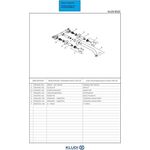 Kludi Waschtisch-Wandarmatur BOZZ DN 15 UP Ausldg Wandauslauf 230mm chr