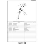 Kludi Waschtischarmatur BALANCE E DN 15 elektr 230 V Netzgerät chr/we