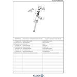 Kludi Waschtisch-EHM PURE&EASY 100 DN 15 ohne Ablaufgarnitur we/chr