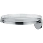 Laufen Wandablage KARTELL 185x185mm Deko-Disc kristallklar