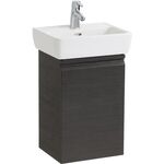 Laufen Waschtischunterbau LAUFEN PRO A 380x580x310mm Scharn. re weiß glänzend