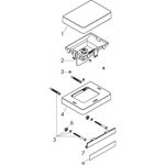 Flüssigseifenspender AXOR UNIVERSAL mit Ablage chrom