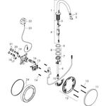 Elektronik-Waschtischmischer AXOR UNO 230 V chrom