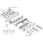 HG Fertigmontageset RAINSELECT f UP-Thermostat 2 Verbraucher weiß/chrom