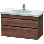 Duravit Waschtischunterbau DURASTYLE 453x1000x610mm nussbaum natur