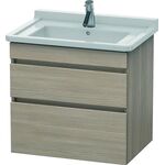 Duravit Waschtischunterbau DURASTYLE 470x650x618mm pine silver
