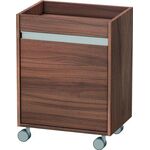 Duravit Rollcontainer KETHO 360x500x670mm Ans rechts nussbaum natur