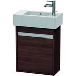 Duravit Waschtischunterbau KETHO 225x450x550mm Ans rechts kastanie dunkel