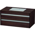 Duravit Waschtischunterbau KETHO 500x1000x496mm kastanie dunkel