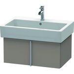 Duravit Waschtischunterbau VERO 431x650x298mm basalt matt