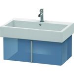 Duravit Waschtischunterbau VERO 431x750x298mm stone blue hochglanz