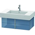 Duravit Waschtischunterbau VERO 446x800x298mm stone blue hochglanz