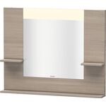 Duravit Spiegel VERO 142x1000x800mm, Beleuchtung pine silver
