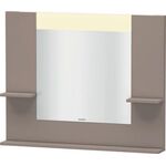 Duravit Spiegel VERO 142x1000x800mm, Beleuchtung basalt matt