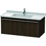 Duravit Waschtischunterbau X-LARGE 460x1000x448mm nussbaum gebürstet