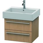 Duravit Waschtischunterbau X-LARGE 443x550x448mm europäische eiche