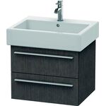Duravit Waschtischunterbau X-LARGE 443x550x448mm eiche dunkel gebürstet