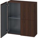 Duravit Halbhochschrank L-CUBE 700x243x800mm nussbaum gebürstet