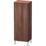 Duravit Halbhochschrank L-CUBE 500x363x1320mm Ans links nussbaum natur
