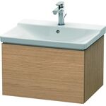 Duravit Waschtischunterbau L-CUBE 620x481x405mm europäische eiche