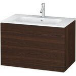 Duravit Waschtischunterbau L-CUBE 820x481x550mm nussbaum gebürstet
