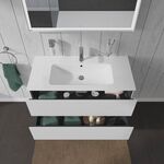 Duravit Waschtischunterbau L-CUBE 1020x481x550mm weiß matt