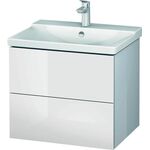 Duravit Waschtischunterbau L-CUBE 620x481x555mm weiß hochglanz