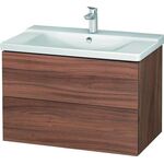 Duravit Waschtischunterbau L-CUBE 820x481x555mm nussbaum natur