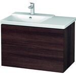 Duravit Waschtischunterbau L-CUBE 820x481x555mm kastanie dunkel