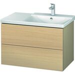 Duravit Waschtischunterbau L-CUBE 820x481x555mm mediterrane eiche