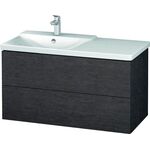 Duravit Waschtischunterbau L-CUBE 1020x481x555mm eiche dunkel gebürstet