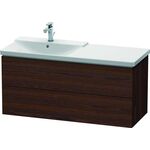 Duravit Waschtischunterbau L-CUBE 1220x481x555mm nussbaum gebürstet