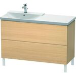 Duravit Waschtischunterbau L-CUBE 1220x481x709mm mediterrane eiche
