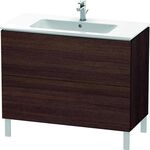 Duravit Waschtischunterbau L-CUBE 1020x481x704mm kastanie dunkel
