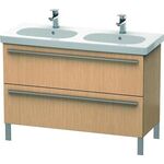 Duravit Waschtischunterbau X-LARGE 1150x470x668mm eiche gebürstet
