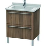 Duravit Waschtischunterbau X-LARGE 650x470x668mm nussbaum natur