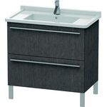 Duravit Waschtischunterbau X-LARGE 800x470x668mm eiche dunkel gebürstet