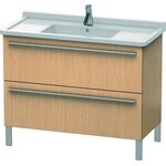Duravit Waschtischunterbau X-LARGE 1000x470x668mm eiche gebürstet