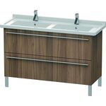 Duravit Waschtischunterbau X-LARGE 1200x470x668mm nussbaum natur