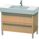 Duravit Waschtischunterbau X-LARGE 1000x470x588mm eiche gebürstet