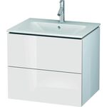 Duravit Waschtischunterbau L-CUBE 620x481x550mm weiß hochglanz