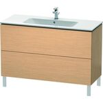 Duravit Waschtischunterbau L-CUBE 1220x481x704mm eiche gebürstet
