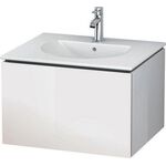 Duravit Waschtischunterbau L-CUBE 514x620x400mm weiß hochglanz