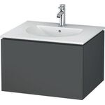 Duravit Waschtischunterbau L-CUBE 514x620x400mm graphit matt