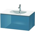 Duravit Waschtischunterbau L-CUBE 534x820x400mm stone blue hochglanz
