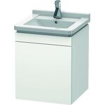 Duravit Waschtischunterbau L-CUBE 447x460x558mm Anschlag rechts weiß matt