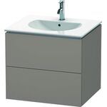 Duravit Waschtischunterbau L-CUBE 514x620x550mm basalt matt