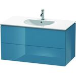 Duravit Waschtischunterbau L-CUBE 534x1020x550mm stone blue hochglanz