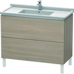 Duravit Waschtischunterbau L-CUBE 469x1020x712mm pine silver